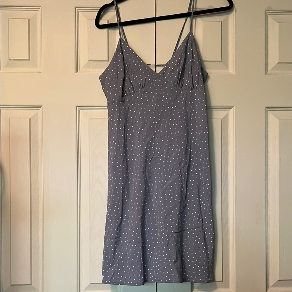Madewell Polka Dot Spaghetti Strap Dress